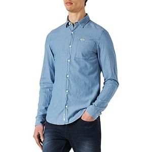 Garcia Heren O21082 Overhemd, Indigo, M