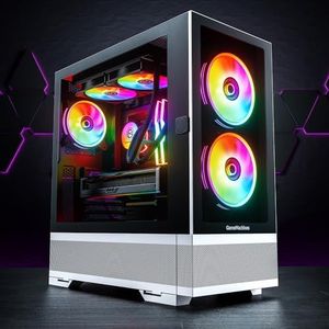 GameMachines Element Snow Edition Gaming PC - Intel Core i7 12700F - NVIDIA GeForce RTX 4070 - waterkoeling - 1000 GB M.2 SSD - 2TB HDD harde schijf - 32GB RGB DDR4 - WLAN - Windows 11 Pro