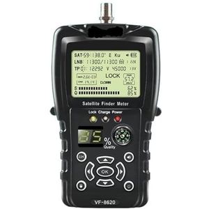 Satellietzoeker VF-8620 HD Digitale Satelliet-TV Zoekmeter Ondersteunt DVB-S/DVB S2/MPEG2 Satelliet-TV Zoekmeter for Satelliet-TV Ontvanger Tuner