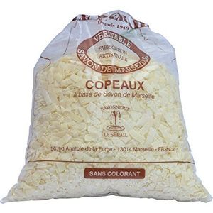 Le Serail (sinds 1949) Savon de Marseille - wasmiddel van ambachtelijke productie - katoenbloesem - 1 kg