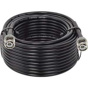MSEURO RG58 BNC mannelijke connectoren amateur ham CB-radioantenne RF coax coaxkabel jumper 50 ohm Lucky(70FT 21M)