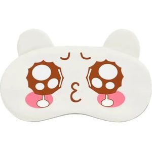 Cmis Kbei 1Pc Katoen Cartoon Gezicht Slaap Oogmasker Leuke Grappige Oogbedekking Slaapmasker Reizen Rest Oogband Kids Oogschaduw Patch Blinddoek (12)