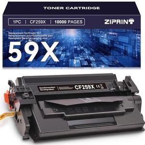 ZIPRINT CF259X 59X Toner compatibel met HP Laserjet Pro MFP M428dw M428fdn M428fdw M404dn M404dw M404n M304 (zwart, zonder chip)