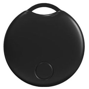 Smart Tag GPS Tracker Bluetooth Itag Werkt alleen met Find My APP Anti-verliesapparaat for huisdiertag Vervanging Mini Locator(Black)