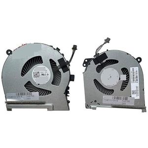 Laptop CPU GPU cooling fan cooler for HP for OMEN Air 15-dh0161TX 15-DH TPN-C143 L64445-001 ND8CC01-18L04-18L05-18L06-18L07 DC12V(ORG A Pair)