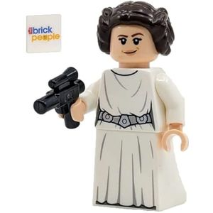 LEGO Star Wars: Princess Leia minifiguur met blasterpistool en bonuscape