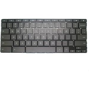 Laptoptoetsenbord voor HP V181146NS2 zonder frame, Verenigde Staten, VS, met achtergrondverlichting, grijs