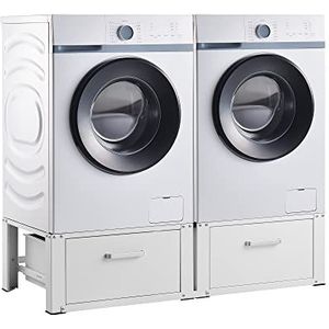 Wasmachine sokkel dubbel Heyen verhoger met lades