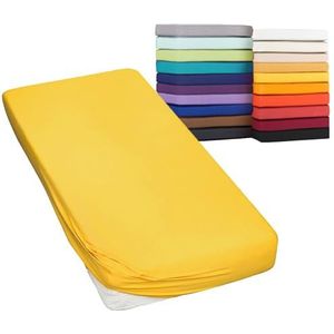 Moon -Classic hoeslaken boxspringbed waterbed hoeslaken matrassen 160 g / ² 90 x 200 - 100 x 220 cm, maïs