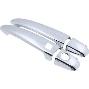 Deurkruk afdekking Voor Toyota Voor Camry 40 Voor Altis XV40 2007~2011 Autodeurgrepen Covers Exterieur Kras Beschermend Roestvrij Buitendeurkruk(D2)