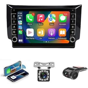 Android 14 Multimedia Stereo Video Speler Voor Nissan Sylphy B17 Sentra 13 2013-2018 Ondersteunt Car-play Android Auto/Bluetooth/FM AM RDS DAB+ Radio/Stuurbediening(NF-3 8Core 2+32G)