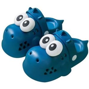 Zomersandalen voor kinderen, comfortabele klompen, tuinschoenen voor jongens en meisjes, cartoon, instappers, sandalen, strandslippers voor klein/groot kind, roze, Blauw, 8.5-9.5 Toddler