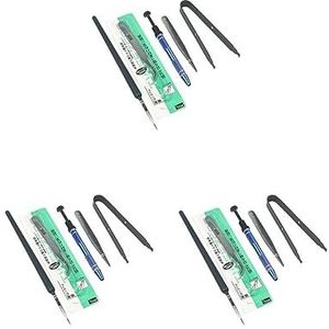 Tityvirnix 3 set 5 Stks Mechanische Toetsenbord Schakelaar Smeerborstels Tool Kit voor Stabilizer zwart 14x10x8 cm