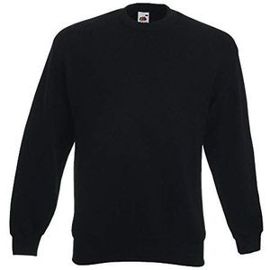 Fruit of the Loom - Sweatshirt 'Set-In' 3XL, Zwart