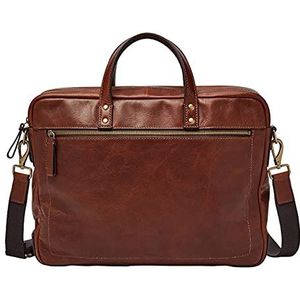 FOSSIL Haskell Double Briefbag Cognac