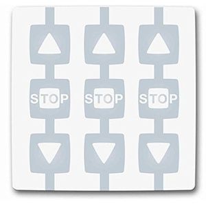 NICE - Afstandsbediening/zender NiceWay 3 groepen automatisering: op/stop/dalen - WM003G