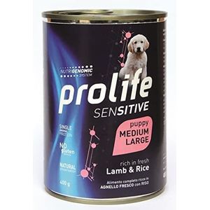 PROLIFE Sensitive Puppy Lam en Rijst Medium Large 400 g