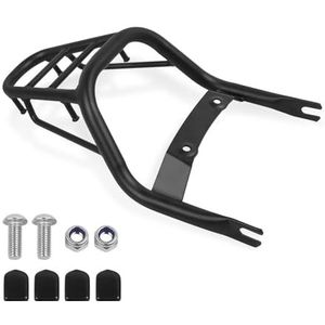 bagagedrager Motorfiets Achterbank Bagagerek Lading Ondersteuning Houder Beugel Lading Staartrek Voor Monkey 125 Voor Z125 Z 125 2018-2024 Motorfiets bagagedrager(Zwart)