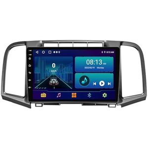 Android 14.0 2 Din Autoradio 9"" Touchscreen Auto Stereo voor Toyota Venza 2008-2016-[Ingebouwd CarPlay/Android auto/DSP/GPS]-Support MIC/Stuurbediening/Bluetooth 5.0(P5 4G+WIFI 8Core 6G+128G)