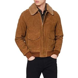 Schott NYC Herenjas, beige (Rust/Brique Rust/Brique), L