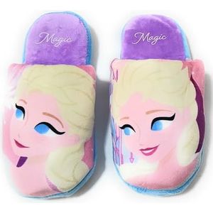 Disney Frozen Disney-pantoffels, Frozen slippers, voor meisjes, Frozen pantoffels, Meerkleurig, 34/35 EU