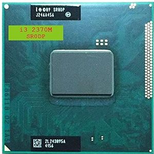 Intel Core i3-2370M SR0DP Laptop CPU Gebruikt 2-Core 4-Draad Mobiele Processor 2.4 GHz 3M 35W Socket G2 / rPGA988B