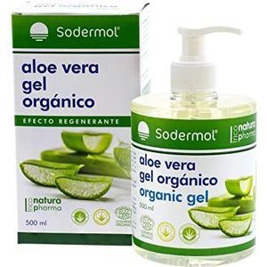Aloë vera crème gel 100% zuivere biologische aloë vera, natuurlijke vochtinbrenger voor de huid die geïrriteerd is door scheren en ontharen/zonnebrand en insectenbeten. Gezichts- en lichaamsgebruik