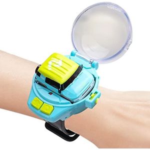 Autohorloge met afstandsbediening voor kinderen,Bekijk speelgoedauto met afstandsbediening, USB-oplaadauto - Interactieve afstandsbediening Car Watch Toy Game Toys voor jongens en meisjes, Harrod