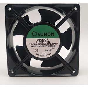 DP200A 2123XST.GN 220-240V Medical Cabinet 120 * 120 * 38MM Cooling Fan