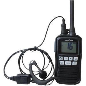 3.5mm 1Pin Oorhaak Oortelefoon for Marine Radio RS-25M RS-35M RS-38M Twee Manier Radio Walkie Talkie Oortelefoon Met PTT Mic