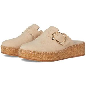 Skechers Rosey Rise-On Parade houten schoen voor dames, Natuurlijk, 35 EU