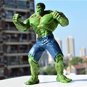 WXFQY Kinderspeelgoed Cool Marvel Hulk Superhero Hulk actiefiguur 26 cm The Avengers Red Hulk PVC-figuur Collectible Model Toys (kleur: blauw)