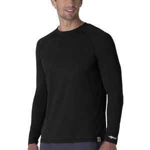 Carhartt Scrubs C32002 Force Modern-Fit T-shirt met lange mouwen - XXX-Large - Zwart