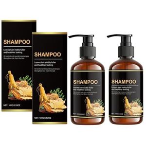 Kruidenshampoo voor haarverzorging, verbetert droog haar, vermindert droogheid na het wassen, geeft volume en een verzorgde uitstraling, zachte formule (3 stuks)