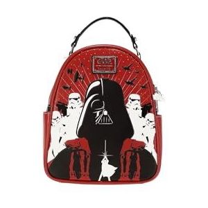 Loungefly Star Wars Darth Vader Minimalistische Kunst Mini Rugzak Exclusief, Multi Color, Mini, Mini Rugzak, Veelkleurig, Mini, Mini Rugzak