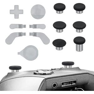 Mcbazel Analoge metalen tumbsticks, magnetisch, trigger-paletten en instelgereedschap voor Xbox Elite Series 2 Controller