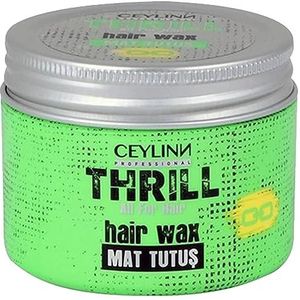 Ceylinn Matte look | THRILL Hair Styling Matte Look Wax | Matte vorm | Harde en matte haarwax | 150 ml (1 stuk)