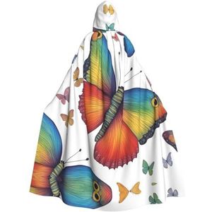 SSIMOO Rainbow Butterfly Exquisite Vampire Mantel voor rollenspel, gemaakt voor onvergetelijke Halloween-momenten en meer