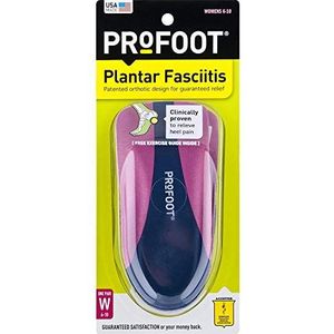 ProFoot Heel Pain & Plantar Fasciitis, Dames 6-10 1 Paar (Pack van 4)