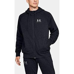 Under Armour Speckled Fleece FZ Hoodie MD Black