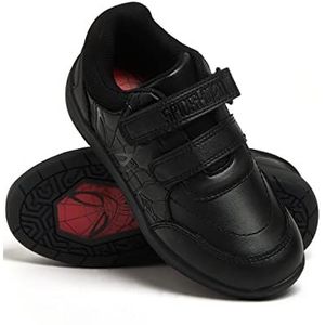 Marvel Jongens School Schoenen | Spiderman Sneakers | Jongens Sneakers | Spiderman Schoenen | Officiële Spidey Merchandise | Zwart 28