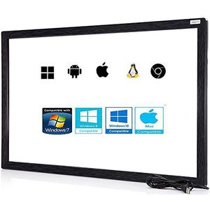 Chengying 94,0 cm multi-touch 10 punten infrarood touch frame - IR Touch Panel - 94,0 cm infrarood touch overlay - USB interface - HID compatibel