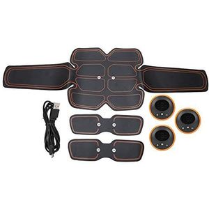 Buikspiertrainer, ABS-stimulator, Upgrade draagbare buikspiertoner stimulerende riem, Home Office Fitness Trainingsapparatuur Training voor lichaam/buik/arm/been