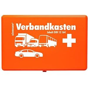Auto-verbanddoos KU oranje DIN 13164