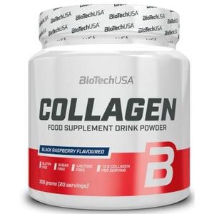 BioTechUSA - Collagen - Zwarte Framboos - Hyaluronzuur- en Collageencomplex - 300 g