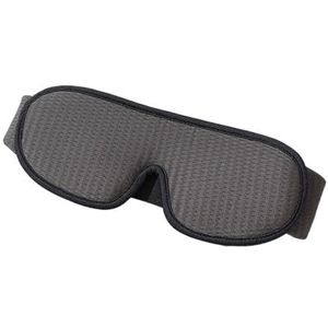 1 st 3D slapen oogmasker, verlichting blokkering slaapmasker voor mannen vrouwen, traagschuim oogdekking voor reizen/dutjes/nacht slapen, co (grijs)