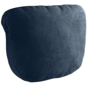 Suède auto nek hoofdsteun kussen autostoel kussen hoofdsteun traagschuim hoofdsteun(D-1pcs)
