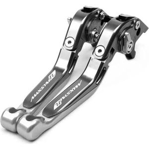 YIJIEBAO Geschikt for SYM MAXSYM TL 500 TL500 MAXSYMTL500 2020-2023 Motorfiets CNC Verstelbare Opvouwbare Uitschuifbare Remkoppelingshendel Met Logo Motorfiets Rem Koppeling(F)