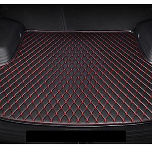 Kofferbakmatten Kofferbakmat Voor Volvo V40 Hatchback 2013-2019 Bekleding Tapijt Interieur Accessoires Hoes Antislip Kofferbak Matten (Color : Zwart rood)