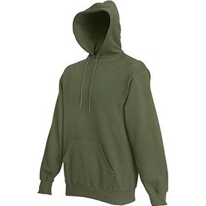 Fruit of the Loom Pull-over Classic capuchontrui voor dames, olijfgroen klassiek, L